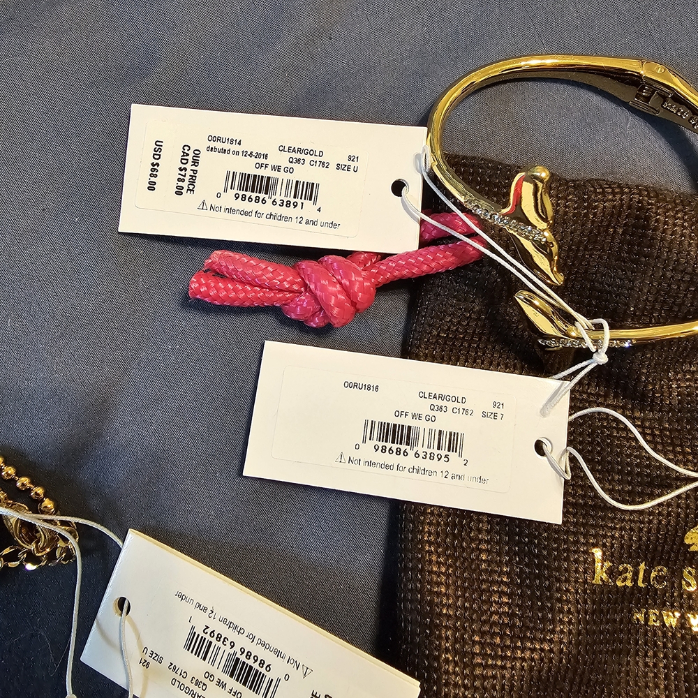 Kate Spade Gold Whale Tail Jewelry Set - Picture 5 of 5